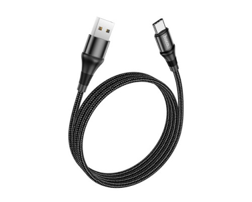 Кабель HOCO X50 Excellent charging data for Type-C 3A/1m. Black mag-6931474734235138107