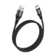 Кабель HOCO X50 Excellent charging data for Type-C 3A/1m. Black mag-6931474734235138107