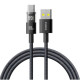 USB кабель Baseus Display 2 Fast Charging Data Cable USB to Type-C 100W 1m Black P10382701121-00 mag-6932172682149135360