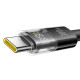 USB кабель Baseus Display 2 Fast Charging Data Cable USB to Type-C 100W 1m Black P10382701121-00 mag-6932172682149135360
