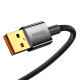 USB кабель Baseus Explorer Series Auto Power-Off USB to Type-C 100W 1m Black CATS000201 mag-693217260570455958