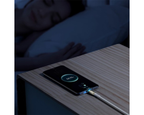 USB кабель Baseus Glimmer Series Fast Charging Data Cable USB to Type-C 100W 1m White CADH000402 mag-693217261798161288