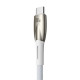 USB кабель Baseus Glimmer Series Fast Charging Data Cable USB to Type-C 100W 1m White CADH000402 mag-693217261798161288