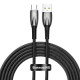 USB кабель Baseus Glimmer Series Fast Charging Data Cable USB to Type-C 100W 2m Black CADH000501 mag-6932172617998128883