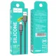 Кабель HOCO X101 Assistant silicone charging data cable Type-C 1m. Black mag-6942007604079154062