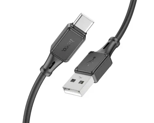 Кабель HOCO X101 Assistant silicone charging data cable Type-C 1m. Black mag-6942007604079154062