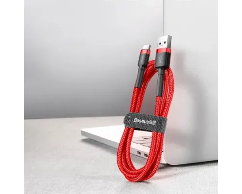 USB кабель Baseus Cafule for Type-C 2A/2m Red CATKLF-C09 mag-6953156278226152094