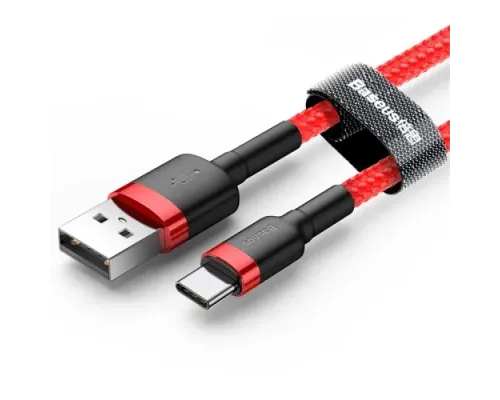 USB кабель Baseus Cafule for Type-C 2A/2m Red CATKLF-C09 mag-6953156278226152094