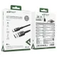 USB кабель ACEFAST C22-04 USB to Type-C aluminum alloy charging data cable 3A 1,2m Black mag-6974316285144153339