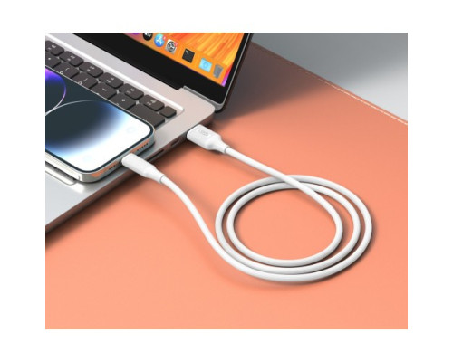 Кабель XO NB265 Minimalist Series Type-C Data Cable 1m Білий mag-692068085493660160
