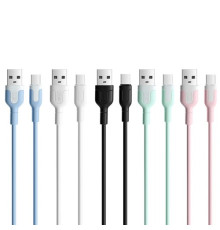 Кабель XO NB212 2.1A USB cable for Type-c (30pcs/Bottle) Мікс mag-6920680828944140324