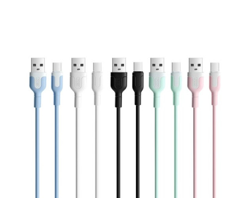Кабель XO NB212 2.1A USB cable for Type-c (30pcs/Bottle) Мікс mag-6920680828944140324