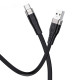 Кабель HOCO X53 Ange silicone charging data for Type-C 3A/1m. Black mag-6931474738097138108