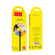 Кабель HOCO X53 Ange silicone charging data for Type-C 3A/1m. Black mag-6931474738097138108