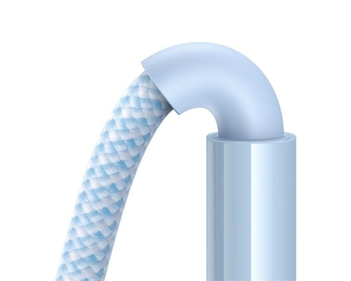 USB кабель Baseus Display 2 Fast Charging Data Cable USB to Type-C 100W 1m Blue P10382701311-00 mag-6932172682170135361