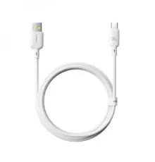 USB кабель Baseus Silky Series USB to Type-C 3A 1m White P10377703213-02 mag-6932172692605152052