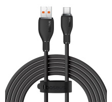 USB кабель Baseus Pudding Series Fast Charging Cable USB to Type-C 100W 2m Black P10355703111-01 mag-693217263410061292