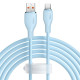 USB кабель Baseus Pudding Series Fast Charging Cable USB to Type-C 100W 2m Blue P10355703311-01 mag-693217263411755990
