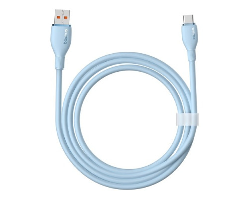 USB кабель Baseus Pudding Series Fast Charging Cable USB to Type-C 100W 2m Blue P10355703311-01 mag-693217263411755990