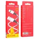 Кабель BOROFONE BX83 Famous silicone charging for Type-C 3A/1m білий дефект пакування mag-2000001658680146185