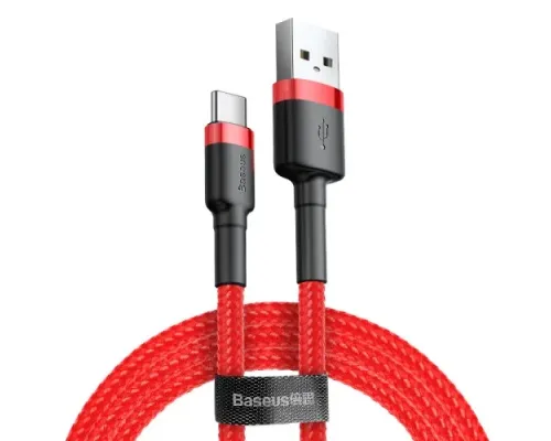 USB кабель Baseus Cafule for Type-C 2A/2m Red CATKLF-C09 дефект пакування mag-2000001666210152064