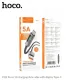 Кабель HOCO X112 Favor charging data cable with display Type-C 5A/1m black mag-6942007645560144062