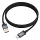 Кабель HOCO X118 Generous 5A charging data cable with display Type-C black mag-6942007655088146166