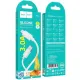 Кабель HOCO X122 Benefit silicone charging data cable Type-C 3A/1m. White mag-6942007662239153872