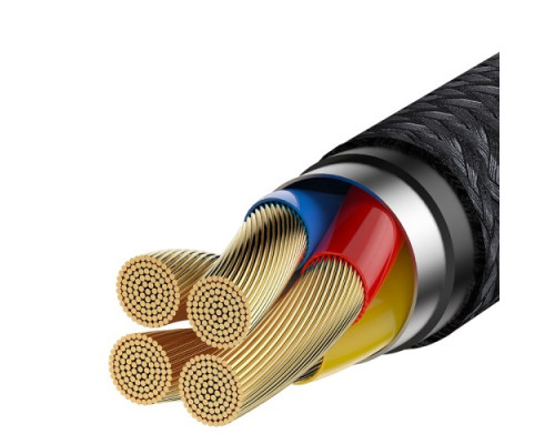 USB кабель Baseus Cafule HW Quick Charging for Type-C 40W/5A/1m. Gray Black CATKLF-PG1 mag-6953156293564132579