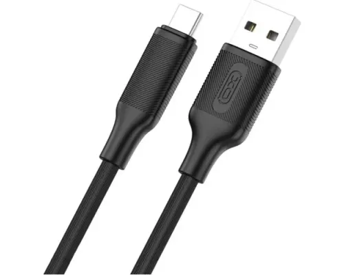 Кабель XO NB265 Minimalist Series Type-C Data Cable 1m Чорний mag-6920680854929147294