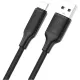 Кабель XO NB265 Minimalist Series Type-C Data Cable 1m Чорний mag-6920680854929147294
