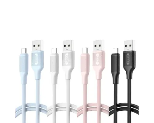 Кабель XO NB265 Minimalist Series Type-C Data Cable 1m Чорний mag-6920680854929147294