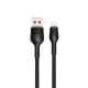 Кабель XO NB55 Huawei 5A Fast Charge USB Cable Type-c 1m Чорний mag-692068089975357308