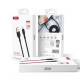 Кабель XO NB55 Huawei 5A Fast Charge USB Cable Type-c 1m Чорний mag-692068089975357308