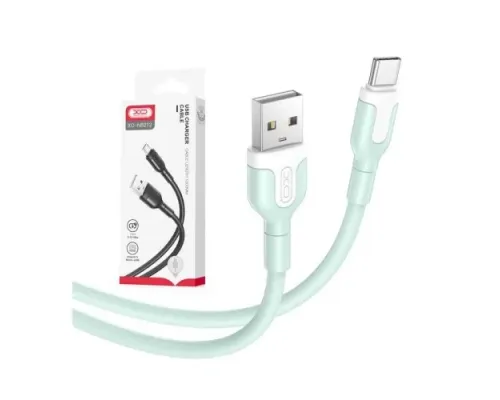 Кабель XO NB212 2.1A/1m for Type-c Зелений mag-6920680827732146334