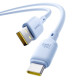 USB кабель Baseus Silky Series USB to Type-C 100W 1m Blue P10377703313-00 mag-6932172668914107254