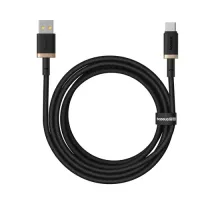 USB кабель Baseus Dura Series USB to Type-C 60W 2m Black-gold P10377802U01-02 mag-6932172669904152085
