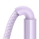 USB кабель Baseus Display 2 Fast Charging Data Cable USB to Type-C 100W 1m Purple P10382701511-00 mag-6932172682217135362
