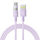 USB кабель Baseus Display 2 Fast Charging Data Cable USB to Type-C 100W 1m Purple P10382701511-00 mag-6932172682217135362