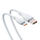 USB кабель Baseus Pudding Series Fast Charging Cable USB to Type-C 100W 1.2m White P10355703221-00 mag-6932172634056142737