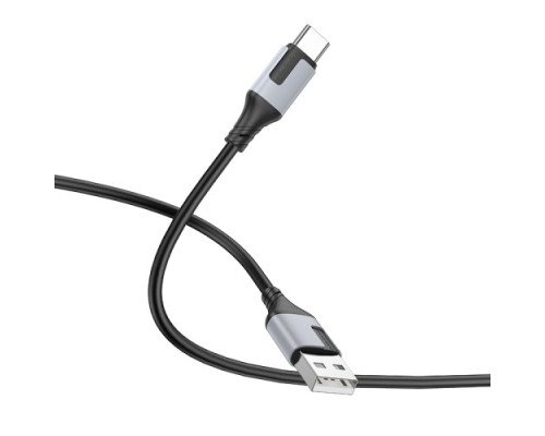 Кабель BOROFONE BX101 Creator charging data cable Type-C 3A/1m чорний mag-6941991108273137609