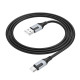 Кабель BOROFONE BX101 Creator charging data cable Type-C 3A/1m чорний mag-6941991108273137609