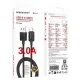 Кабель BOROFONE BX120 Placer charging data cable Type-C 3.0A/1m чорний mag-6941991122125146053