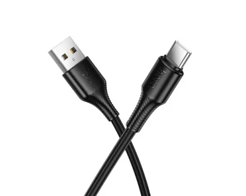 Кабель HOCO X120 Beneficio charging data cable Type-C Black mag-6942007658904154064