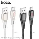 Кабель HOCO U133 Monte charging data cable Type-C 1,2 m. Black mag-6942007618298146723