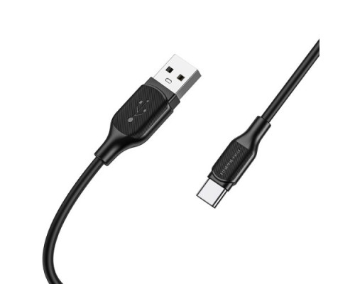 Кабель BOROFONE BX42 Encore silicone for Type-C 3A/1m чорний mag-6931474736765137587