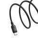 USB кабель Baseus Silky Series USB to Type-C 100W 2m Black P10377703113-01 mag-6932172668754107241