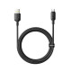 USB кабель Baseus Silky Series USB to Type-C 100W 2m Black P10377703113-01 mag-6932172668754107241