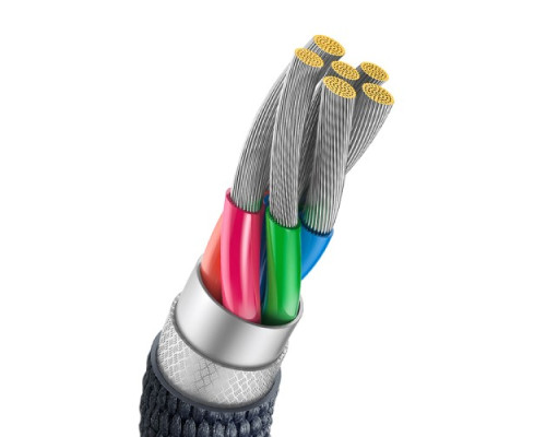 USB кабель Baseus Crystal Shine Series Fast Charging Data USB to Type-C 100W 1.2m Black CAJY000401 mag-6932172602802140541