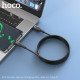 Кабель HOCO X72 Creator silicone charging data cable for Type-C 2.4A/1m. Black mag-6931474761798139630